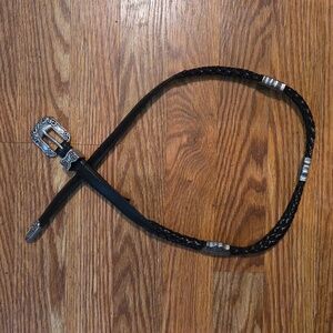 NWOT Urban Outfitters Braided Western Belt Black Size Medium